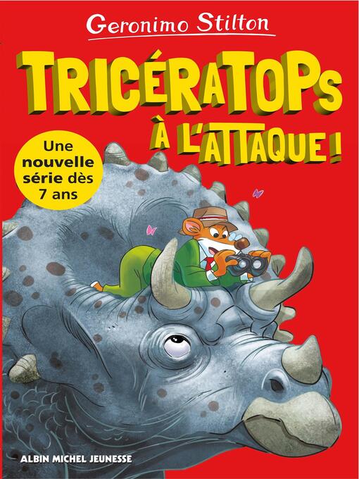 Cover image for Tricératops à l'attaque !